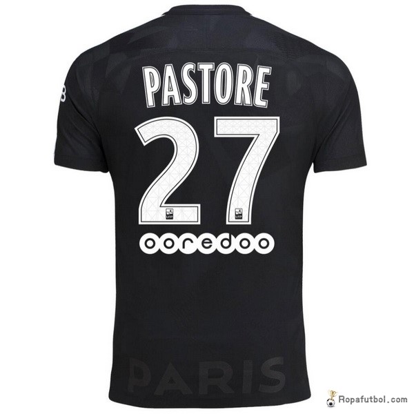 Camiseta Paris Saint Germain Replica Tercera Ropa Pastore 2017/18